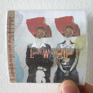 Look What I Did Minuteman For The Moment Album Cover Sticker Look What I Did Minuteman For The Moment Album Cover Sticker