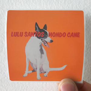 Lulu Santos Mondo Cane Album Cover Sticker
