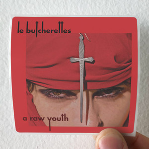 Le Butcherettes A Raw Youth Album Cover Sticker Le Butcherettes A Raw Youth Album Cover Sticker