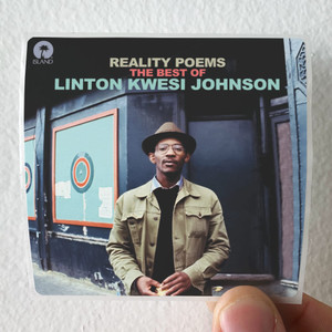 Linton Kwesi Johnson Reality Poems The Best Of Album Cover Sticker Linton Kwesi Johnson Reality Poems The Best Of Album Cover Sticker
