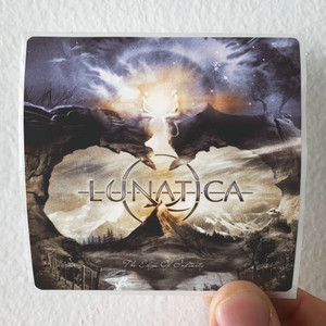 Lunatica The Edge Of Infinity Album Cover Sticker Lunatica The Edge Of Infinity Album Cover Sticker