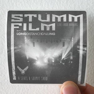 Long Distance Calling Stummfilm Live From Hamburg Album Cover Sticker Long Distance Calling Stummfilm Live From Hamburg Album Cover Sticker