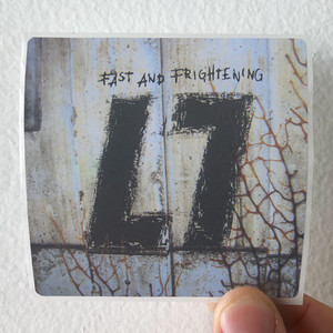 L7 Fast And Frightening Album Cover Sticker L7 Fast And Frightening Album Cover Sticker