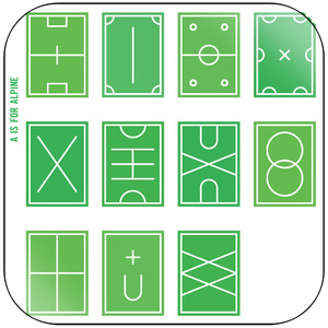 Alpine A Is For Alpine Album Cover Sticker Album Cover Sticker