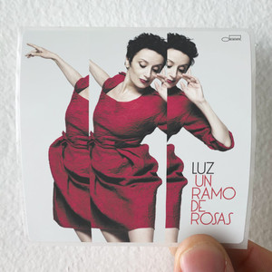 Luz Casal Un Ramo De Rosas Album Cover Sticker Luz Casal Un Ramo De Rosas Album Cover Sticker