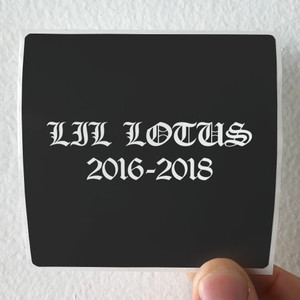 LiL Lotus 20162018 Album Cover Sticker LiL Lotus 20162018 Album Cover Sticker