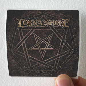Lorna Shore Maleficium Album Cover Sticker