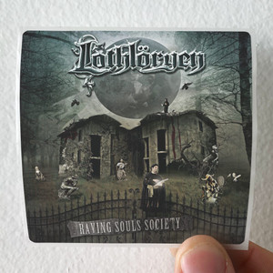 Lothloryen Raving Souls Society Album Cover Sticker Lothloryen Raving Souls Society Album Cover Sticker