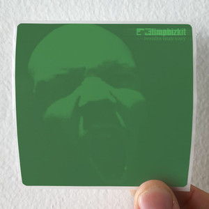 Limp Bizkit Results May Vary Album Cover Sticker Limp Bizkit Results May Vary Album Cover Sticker