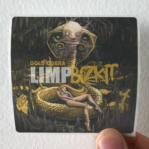 Limp Bizkit Gold Cobra 1 Album Cover Sticker