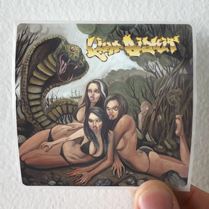 Limp Bizkit Gold Cobra 4 Album Cover Sticker Limp Bizkit Gold Cobra 4 Album Cover Sticker