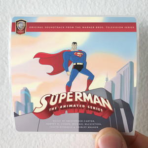 Lolita Ritmanis Superman The Animated Series Album Cover Sticker