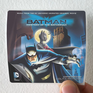 Lolita Ritmanis Batman Mystery Of The Batwoman Music From The Dc Universe Album Cover Sticker