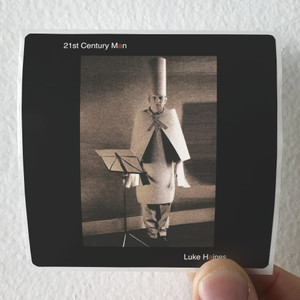 Luke Haines 21St Century Man Album Cover Sticker