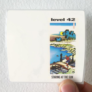 Level 42 Staring At The Sun 1 Album Cover Sticker Level 42 Staring At The Sun 1 Album Cover Sticker