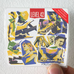 Level 42 A Physical Presence Album Cover Sticker Level 42 A Physical Presence Album Cover Sticker