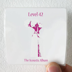 Level 42 The Acoustic Album Album Cover Sticker