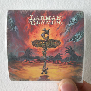 Larman Clamor Beetle Crown Steel Wand Album Cover Sticker