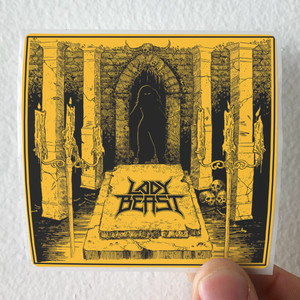 Lady Beast The Early Collection Album Cover Sticker