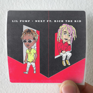 Lil Pump Next Album Cover Sticker
