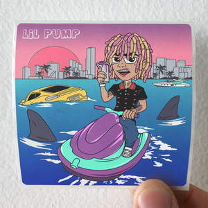 Lil Pump Lil Pump 1 Album Cover Sticker
