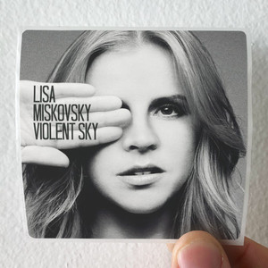 Lisa Miskovsky Violent Sky Album Cover Sticker