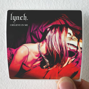 lynch I Believe In Me Album Cover Sticker lynch I Believe In Me Album Cover Sticker