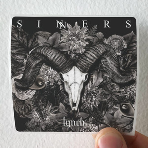 lynch Sinners Ep Album Cover Sticker