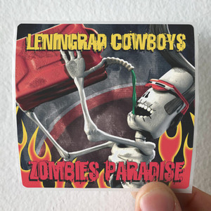 Leningrad Cowboys Zombies Paradise Album Cover Sticker Leningrad Cowboys Zombies Paradise Album Cover Sticker