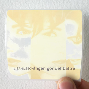 Lisa Nilsson Ingen Gr Det Bttre 1 Album Cover Sticker Lisa Nilsson Ingen Gr Det Bttre 1 Album Cover Sticker