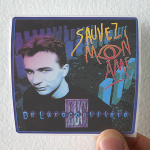 Luc de Larochelliere Sauvez Mon Me Album Cover Sticker Luc de Larochelliere Sauvez Mon Me Album Cover Sticker
