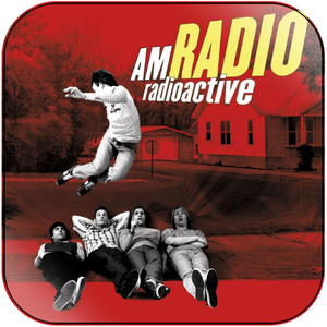 AM Radio Radioactive Album Cover Sticker Album Cover Sticker