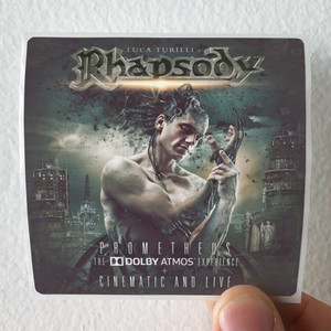 Luca Turillis Rhapsody Prometheus The Dolby Atmos Experience Cinematic And Live Album Cover Sticker Luca Turillis Rhapsody Prometheus The Dolby Atmos Experience Cinematic And Live Album Cover Sticker