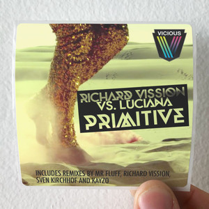 Luciana Primitive Album Cover Sticker