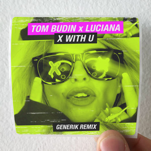 Luciana X With U Generik Remix Album Cover Sticker Luciana X With U Generik Remix Album Cover Sticker