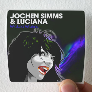 Luciana Wicked Workout Album Cover Sticker