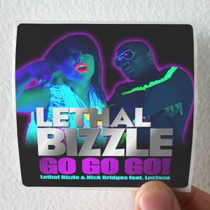 Luciana Go Go Go Album Cover Sticker Luciana Go Go Go Album Cover Sticker