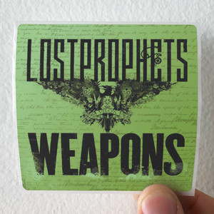 Lostprophets Weapons Album Cover Sticker