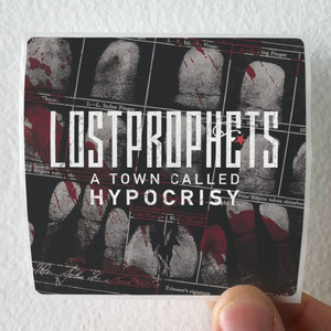 Lostprophets A Town Called Hypocrisy Album Cover Sticker Lostprophets A Town Called Hypocrisy Album Cover Sticker
