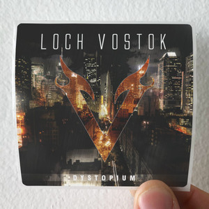 Loch Vostok Dystopium Album Cover Sticker