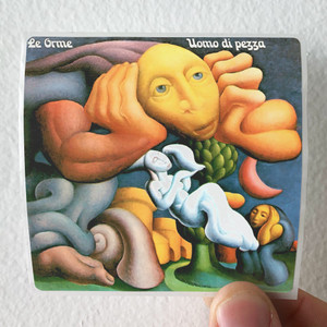 Le Orme Uomo Di Pezza Album Cover Sticker