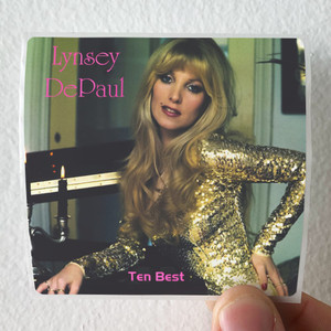 Lynsey de Paul Ten Best Album Cover Sticker Lynsey de Paul Ten Best Album Cover Sticker