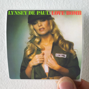 Lynsey de Paul Love Bomb Album Cover Sticker Lynsey de Paul Love Bomb Album Cover Sticker