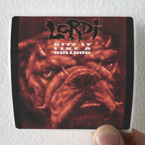Lordi Bite It Like A Bulldog Album Cover Sticker Lordi Bite It Like A Bulldog Album Cover Sticker