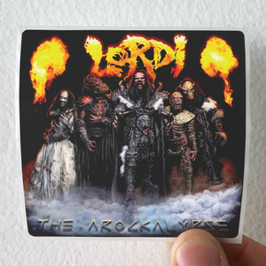 Lordi The Arockalypse Album Cover Sticker