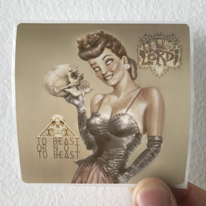 Lordi To Beast Or Not To Beast Album Cover Sticker
