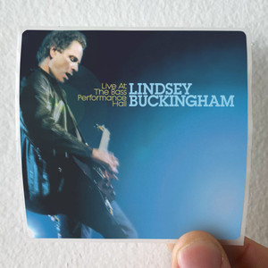 Lindsey Buckingham Live At The Bass Performance Hall Album Cover Sticker
