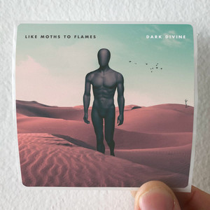 Like Moths to Flames Dark Divine Album Cover Sticker