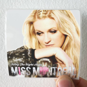 Miss Montreal Swing The Night Away Album Cover Sticker