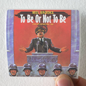 Mel Brooks To Be Or Not To Be The Hitler Rap Parts 1 2 Album Cover Sticker
